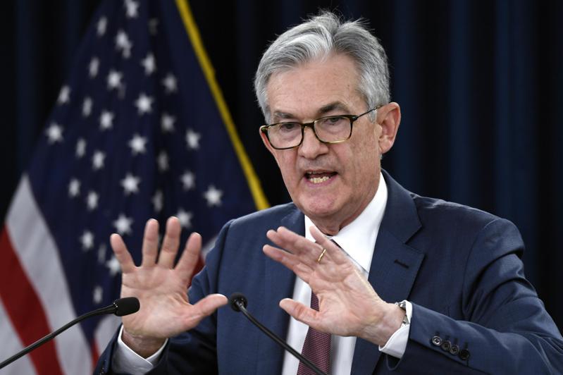 美國聯準會（Fed）主席鮑爾訂於美東時間25日上午在堪薩斯市傑克森洞Fed年會上致詞，談論經濟展望。圖／美聯社