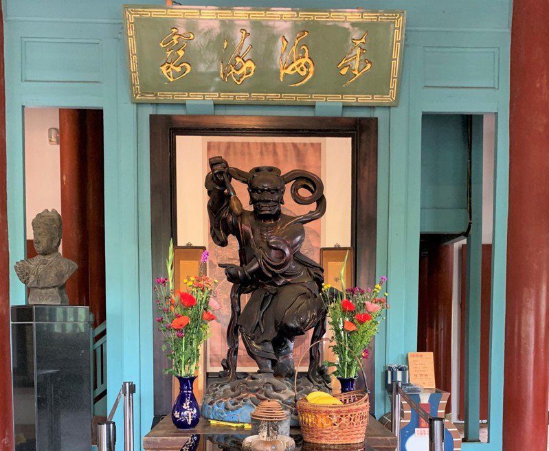 圖為台南市魁星爺神像。圖／台南市文化局提供