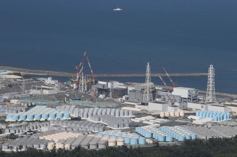 日本於24日開始將福島第一核電廠的核汙水排放入海。法新社