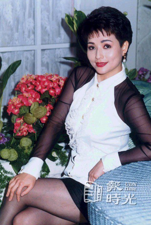 藝人貝心瑜。聯合報系資料照（1995/05/26 楊海光攝影）