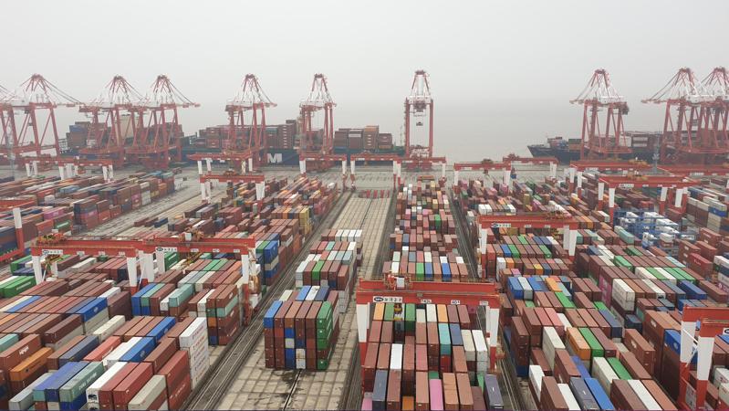 圖為上海洋山港。（本報系資料照片）
