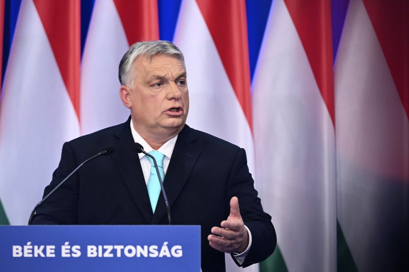 匈牙利極右派總理奧班稱川普是西方唯一希望。美聯社