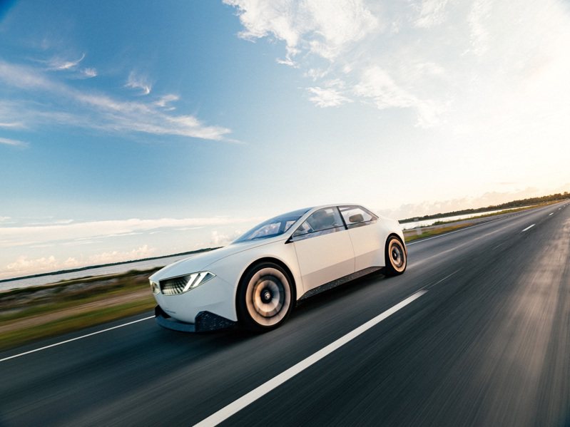 BMW次世代電動車Neue Klasse的原型車。路透