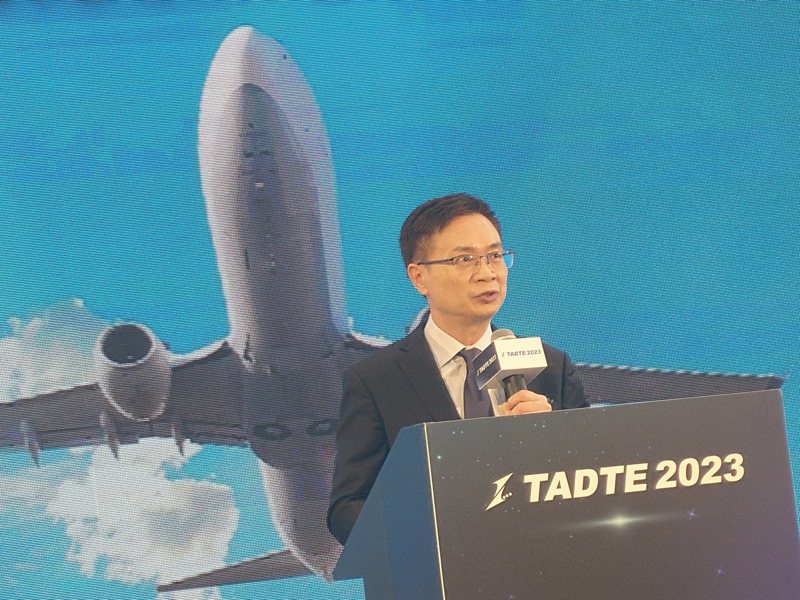 外貿協會董事長黃志芳表示，台灣在半導體和製造產業擁有堅實的基礎，將顯著推升我國國防工業發展進程。 經濟日報記者黃淑惠／攝影