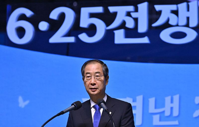 南韩总理韩德洙。（法新社）(photo:UDN)