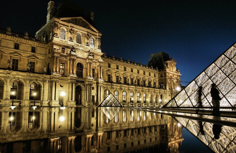 法國羅浮宮 （圖片來源：維基百科）