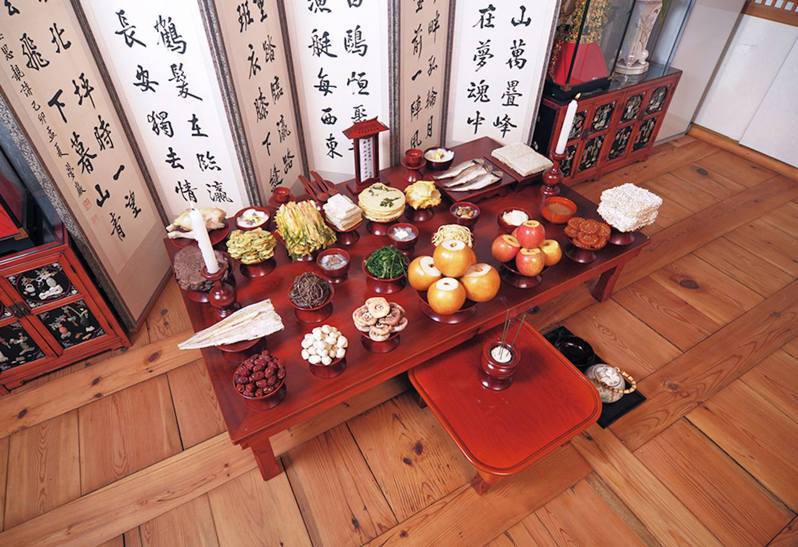 韓國人在中秋的傳統活動是祭祖（韓國觀光公社網站）