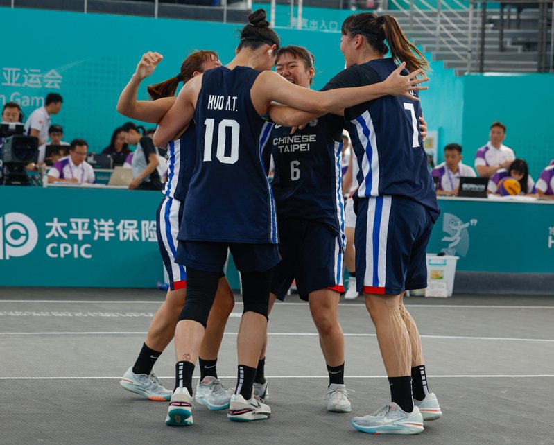 三對三中華女籃隊。 中華奧會提供(資料照)