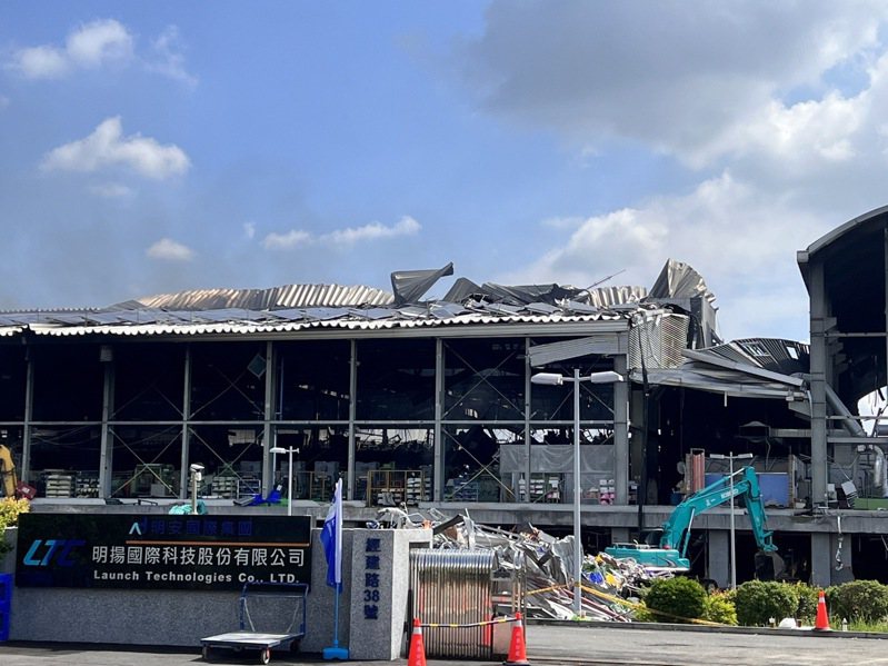 屏東明揚工廠爆炸意外釀重大死傷，勞動部職安署公布勞檢结果。中央社