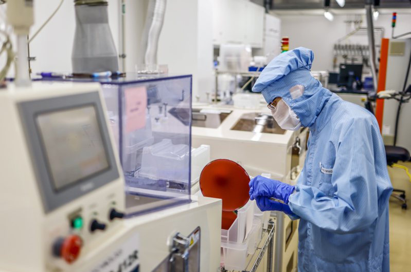 德國Chemnitz一處晶圓生產設施。  歐新社