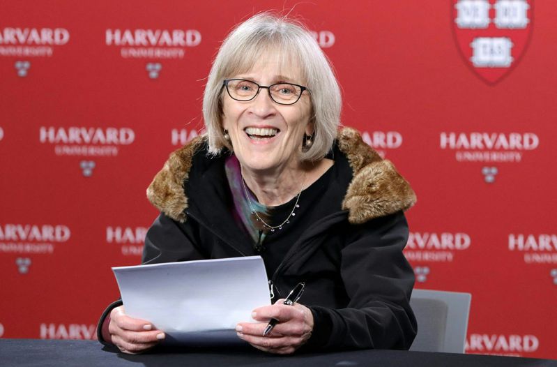 美國哈佛大學教授高爾丁（Claudia Goldin）榮膺2023年諾貝爾經濟學獎桂冠。（法新社） 法國新聞社