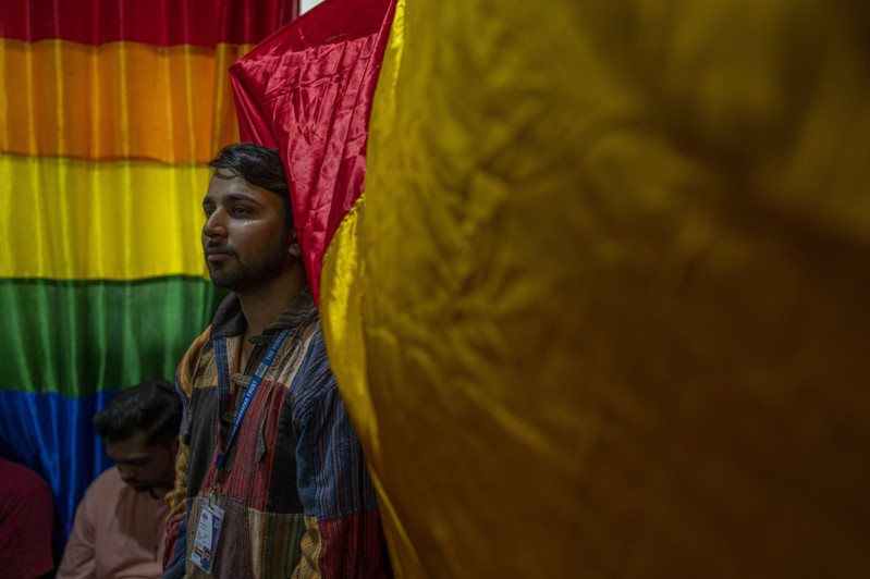 印度最高法院今天裁定，該法院無法讓同性婚姻合法化。美聯社