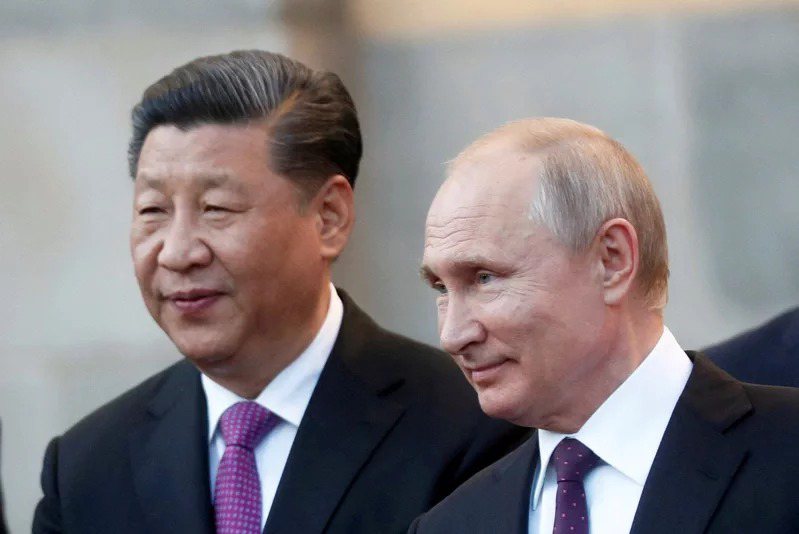 大陸國家主席習近平（左）與俄國總統普亭將在一帶一路峰會期間舉行會談。（路透）