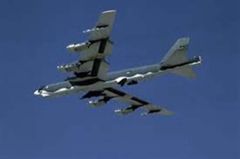 美國B-52戰略轟炸機。 圖／取自美軍網頁