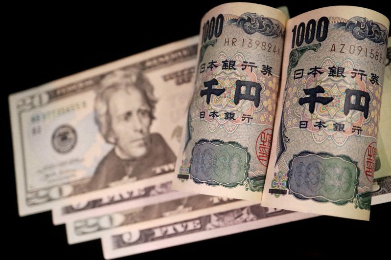 日圓兌美元匯價在上周貶破150兌1美元。（路透）