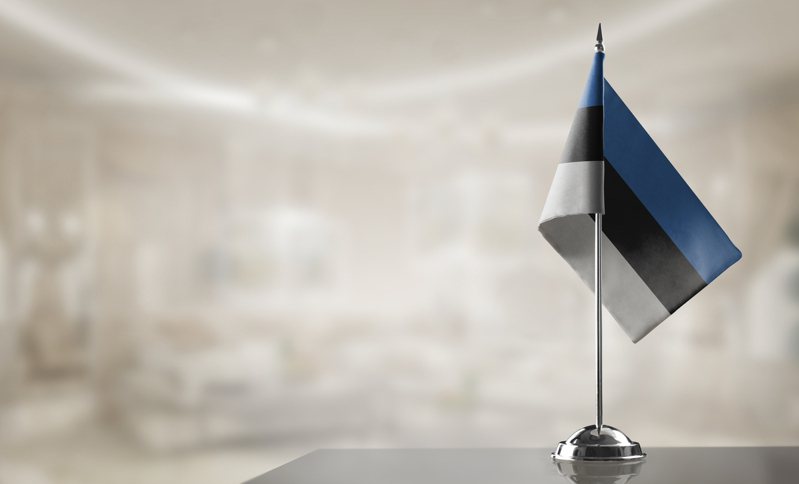 圖為愛沙尼亞國旗。示意圖／ingimage