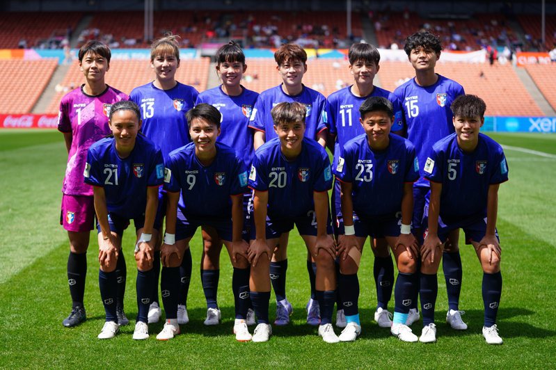 中華女足隊。圖／中華足球協會提供