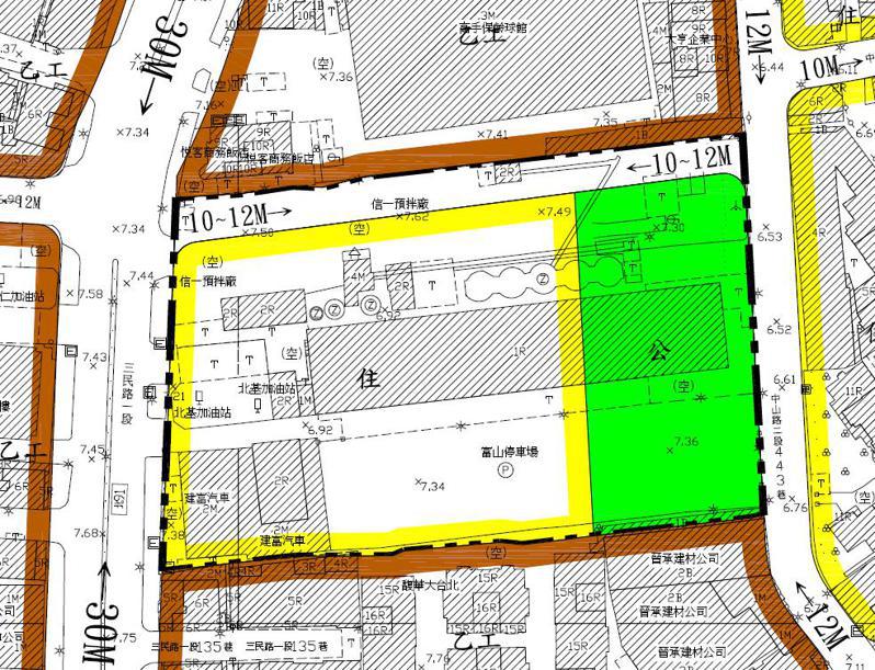 板橋三民路工業區轉型細部計畫示意圖。圖／新北市城鄉局提供