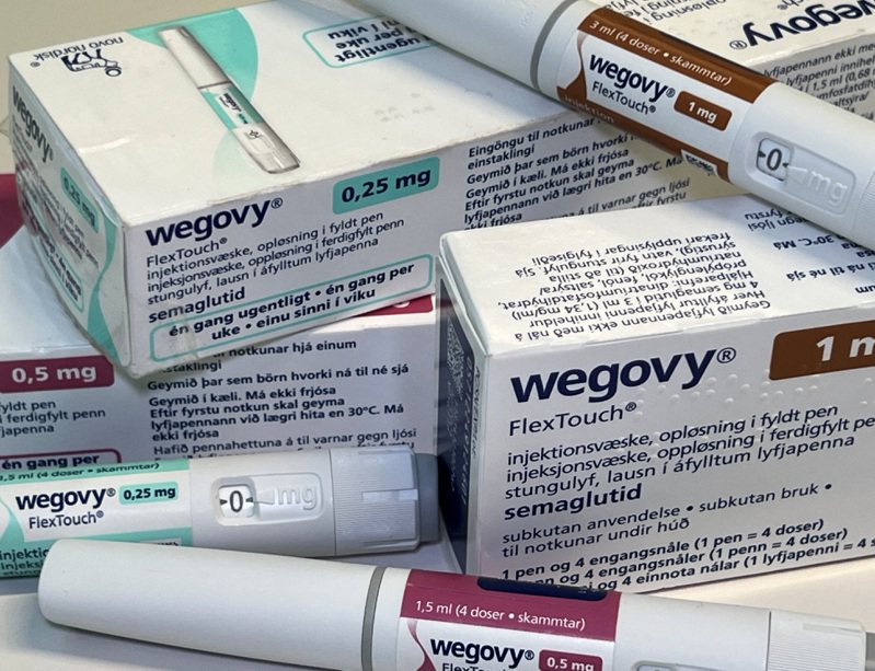 諾和諾德藥廠（Novo Nordisk）熱門減重藥物Wegovy。  路透