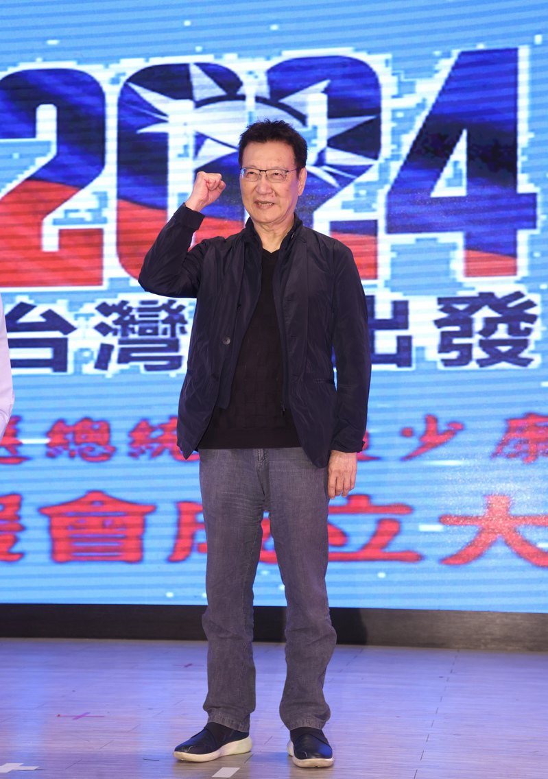 國民黨副總統候選人趙少康。記者曾吉松／攝影