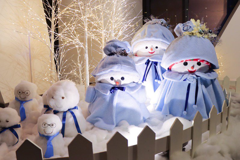 高雄洲際酒店「冬季樂園」為耶誕主題，增添浪漫氛圍。高雄洲際提供
