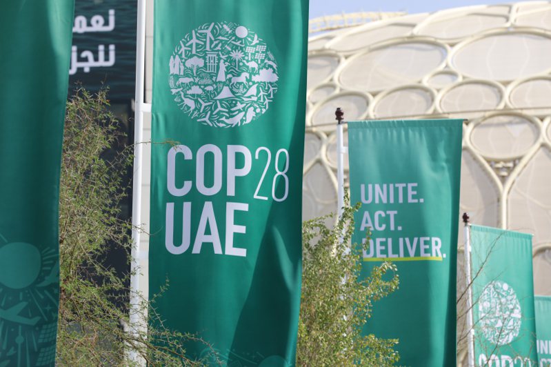 聯合國氣候變化綱要公約第28次締約方會議（COP28）在杜拜舉行。特派記者林奐成／攝影