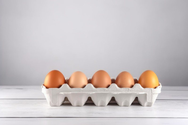 日本網友分享在美國逛超市時，發現有只剩下「半打」的雞蛋。示意圖，非當事人及事物。圖片來源／ingimage