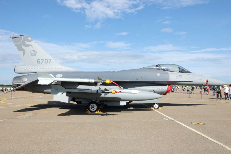 我國空軍F-16V型戰機。圖／ 聯合報資料照片