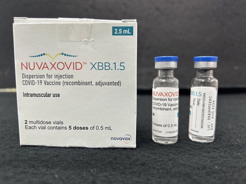 衛福部疾管署發言人羅一鈞表示，Novavax XBB疫苗今上午抵台。圖／疾管署提供