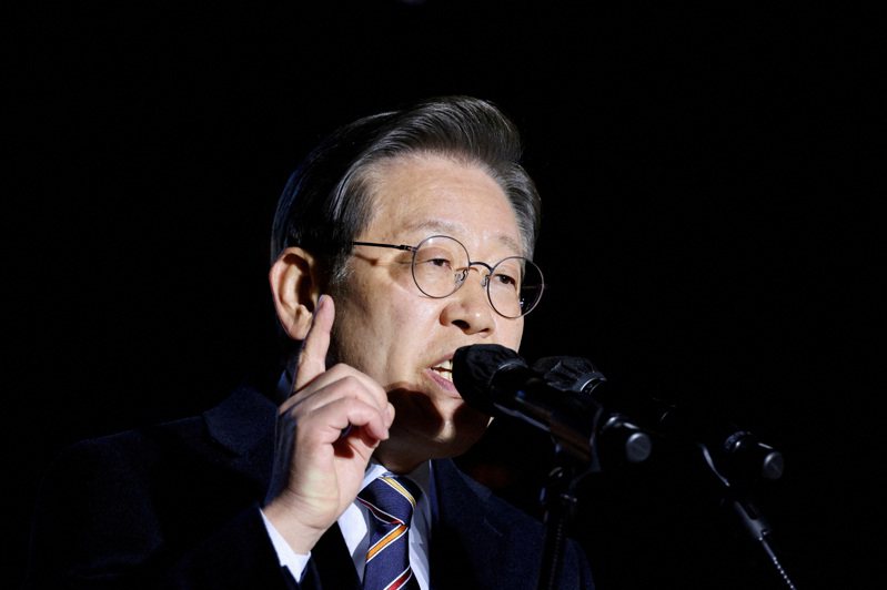 南韩最大在野党、共同民主党党魁李在明。路透(photo:UDN)