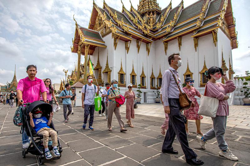 新冠疫情前，中国大陆曾是泰国最大境外旅客来源地。新华社(photo:UDN)