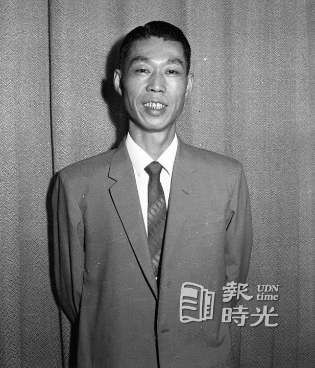 中央銀行餐廳廚師彭長貴。圖／聯合報系資料照(1964/10/05 陳明輝攝影)