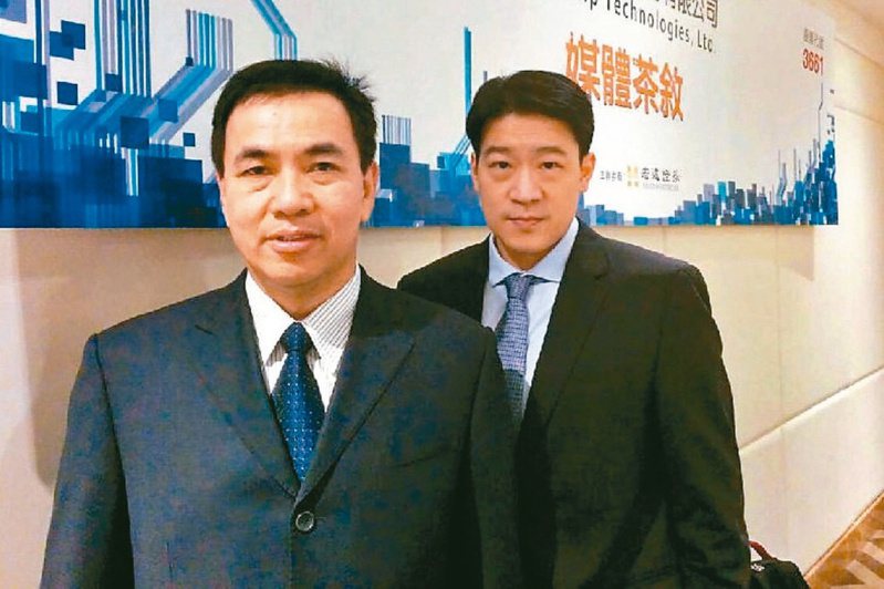 世芯董事長關建英（左）與總經理沈翔霖。
（本報系資料庫）