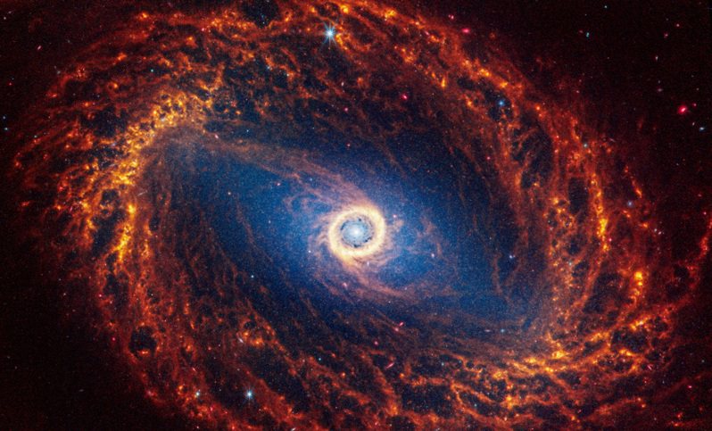 天文學家新公布一組韋伯太空望遠鏡拍攝的照片，清晰呈現銀河系附近的19個螺旋星系，為恆星形成、星系結構和演化提供新線索。路透社