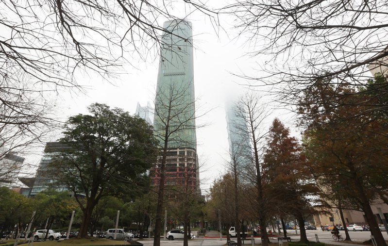 台北市信義區新地標「台北天空塔」。本報資料照片