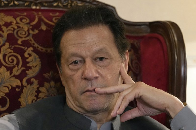巴基斯坦前总理伊姆兰汗。美联社(photo:UDN)
