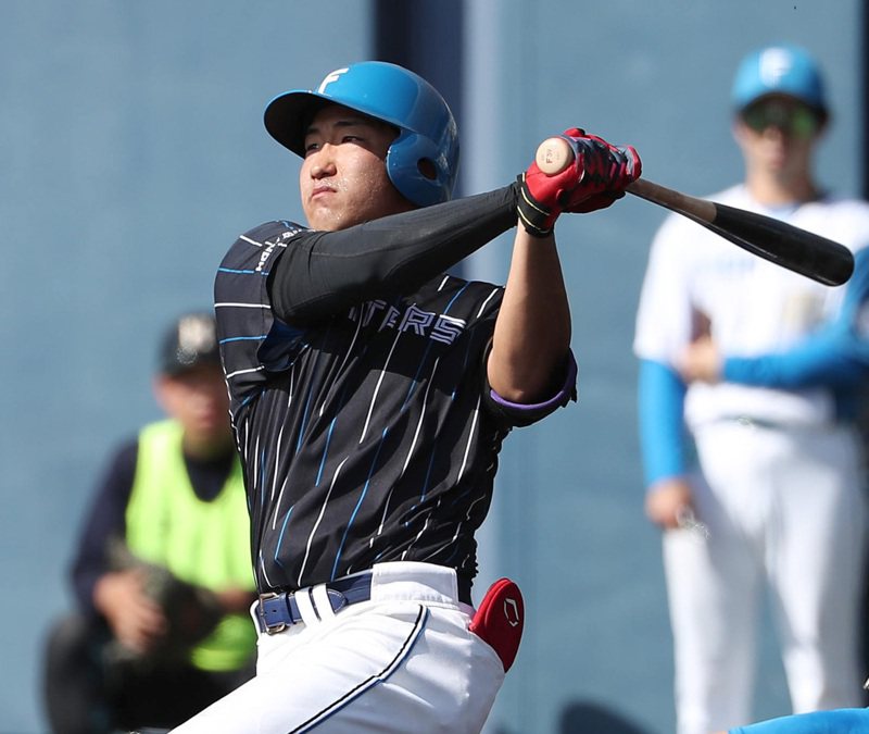 日本火腿隊20歲內野手有薗直輝。擷圖自X