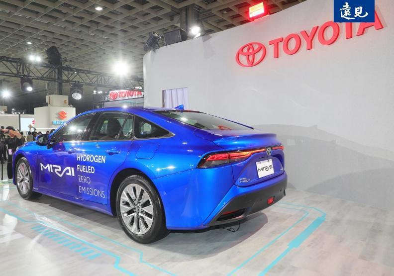 豐田（TOYOTA）的台灣總代理和泰汽車，在去年12月的台北車展中，展出第二代氫能車「MIRAI」，吸引眾人目光。蘇義傑攝