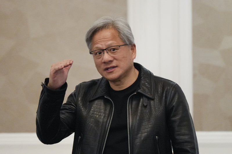 辉达（Nvidia）执行长黄仁勋认为，外界对AI危险的忧虑太夸大了。美联社(photo:UDN)