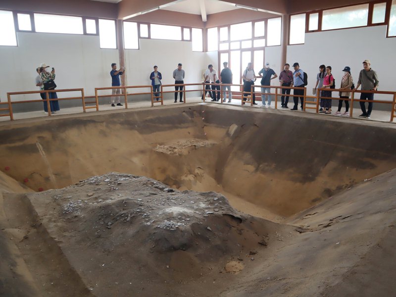 沙黄文化距今已有3000多年，被认为是占婆文化的前身，相关遗址散落在越南中、南部沿海及其岛屿上。图为位于广义省的一处沙黄文化遗址。中央社(photo:UDN)