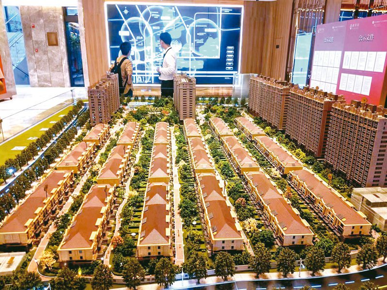 大陸官方推出房地產白名單政策後，五大行已對接超過8,000個項目，圖為北京某建案。（本報系資料庫）