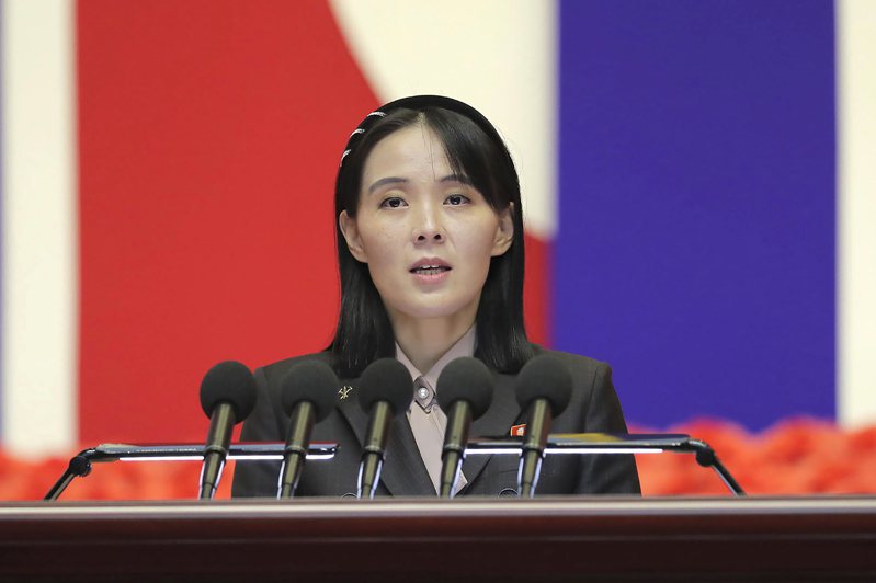 北韓領導人金正恩的胞妹金與正15日罕見親自發表談話評價岸田文雄發言。美聯社