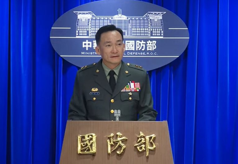 國防部常務次長楊基榮。圖／取自國防部直播畫面