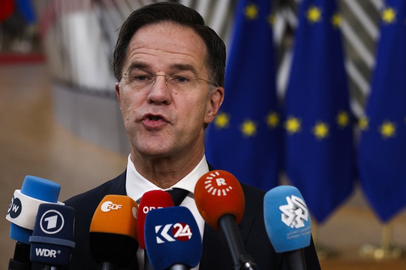 荷兰总理吕特（Mark Rutte）。美联社(photo:UDN)