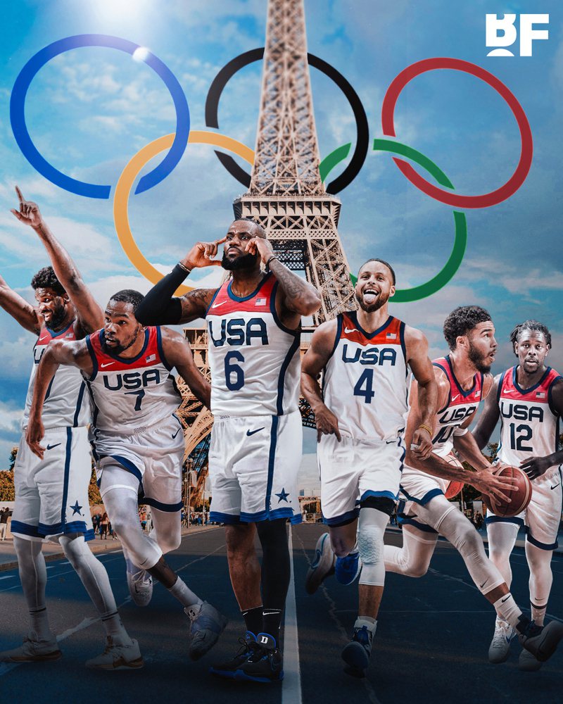 傳美國男籃打奧運的7人核心陣容已定。截圖自BF X