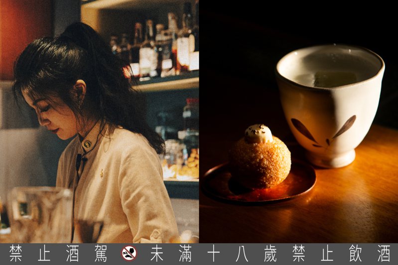 人氣設計酒吧「BAR PINE 松」市場四部曲2024春夏季菜單「夜市」亮相。
 圖／BAR PINE、Irene Lin 林冠儀提供