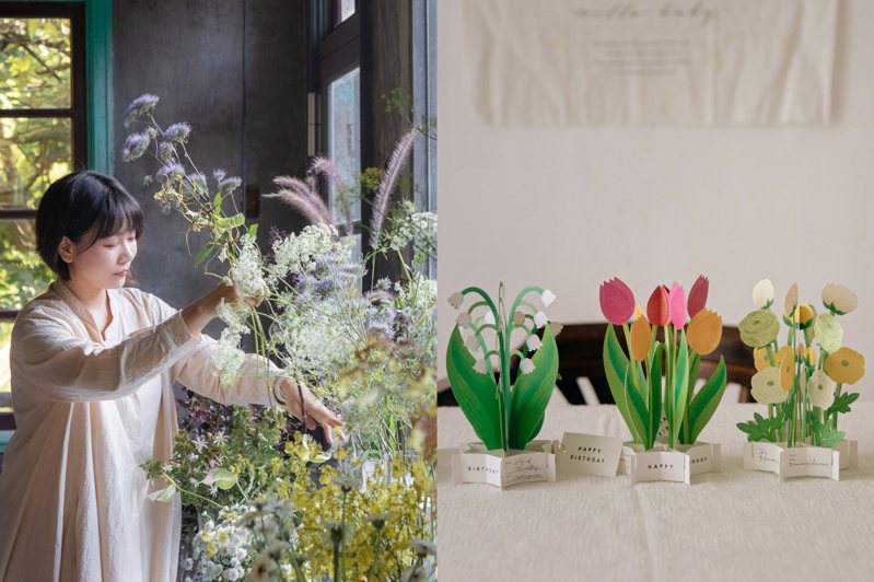 《Ch1. 花》市集擴展大眾對於「花」的想像，帶來花藝、生活道具、藝術創作、餐飲、工作坊等體驗。 圖／PARK2 草悟廣場提供