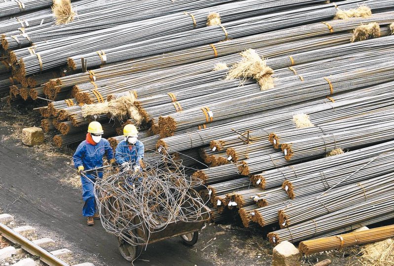 豐興（2015）30日舉行法說會，認為大陸控制鋼鐵產能，對鋼市有正面助益。示意圖。（本報系資料庫）