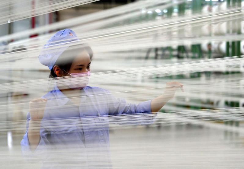 3月財新中國製造業採購經理指數（PMI）為51.1，創近一年來新高。（新華社）