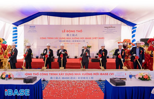 工業電腦廠廣積近期在越南永福省舉辦新廠區動土典禮。廣積／提供